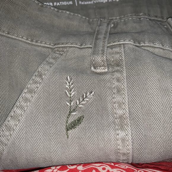 AG ADRIANO GOLDSCHMIED Pant 23 RELAXED STRAIGHT VTG Embroidered - Picture 9 of 13